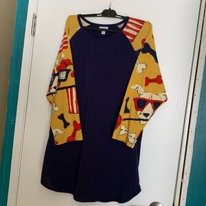 Super Cute LuLaRoe/multicolored/good used condition